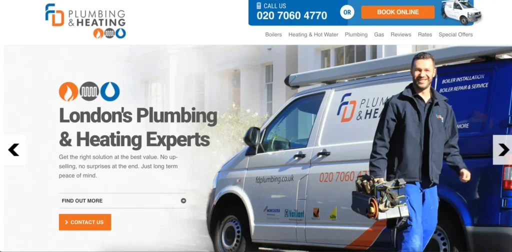 FD Plumbing Website